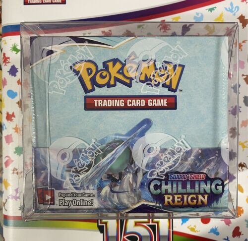 Pokémon TCG Sword & Shield - Chilling Reign Booster Box With Plastic Case.