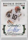 2021 Panini Flawless Debut Signatures Emerald /5 Anthony Schwartz Rookie Auto RC