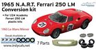 1/24 1965 N.A.R.T. Ferrari 250 LM Long Nose #21 Conversion resin kit for Academy