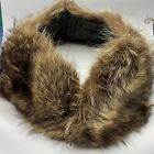 Vintage Raccoon Fur Shawl Collar Removed From Coat
