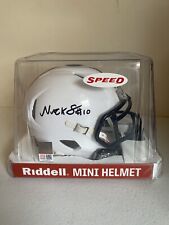 Nick Singleton Autographed Speed Mini Football Helmet Penn State Fanatics