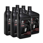 6 Quarts (6 QT/1.5 Gallon) 6 PACK MMT® Full Synthetic 10W-40 Motorcycle/ATV Oil