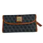Dooney and Bourke Blue Continental Clutch Wallet New with Tags