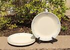 Set of 8 Corelle Country Violets Dinner Plates Dishes Blue Flowers Dots EUC!