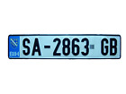 Bosnia And Herzegovina European License plate real plate not repo