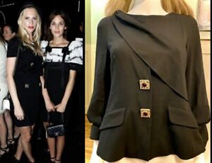 6.7K Chanel 2011 ❤️ Byzance Pearl Black Blazer 34 36 2 4 Jacket Coat Top 11a S