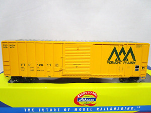 Athearn HO Scale VTR Vermont Railway 50' FMC Box Car #12011 NOS 92535