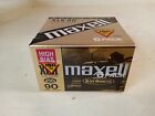 New ListingMaxwell XLll 90 Blank Cassettes Type II High Bias Tapes 6 Pack *SEALED*