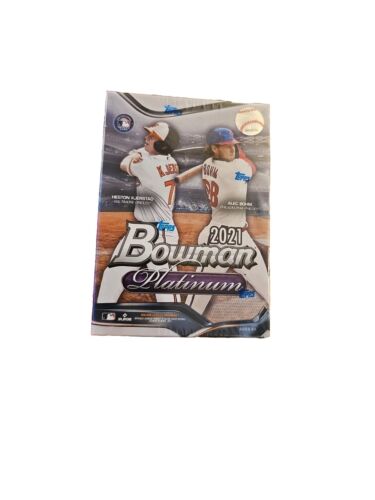 2021 Bowman Platinum MLB Baseball Cards Blaster Box