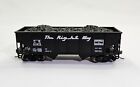 HO Scale The Right Way Central Of Georgia CG 21875 Hopper Car 2 Bay with Load