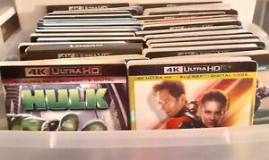 (Superhero) Lot of Blu-ray & 4K Slipcovers Only No Discs Combined Shipping