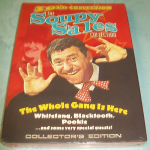 Soupy Sales Collection - 3 Volume Set (DVD, 2006, 3-Disc Set) New Unopened!