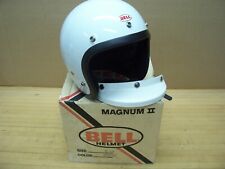 NICE Vintage 1975 Bell MAGNUM II Motorcycle Helmet Size 6-7/8 / 55 cm