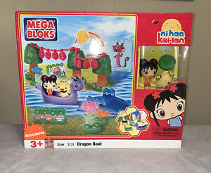 Ni Hao Kai Lan Dragon Boat from Mega Bloks  ~ 30 Piece Set ~ NEW Nickelodeon