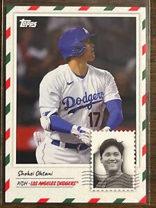 2023 Topps MLB Holiday Countdown #1 Shohei Ohtani Los Angeles Dodgers