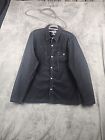 Norse Projects Long Sleeve Arnold Corduroy Black Button Down shirt Mens Size XL