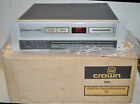 Vintage top-line Crown FM-1 Digital Audio FM Tuner Mint in Original Box