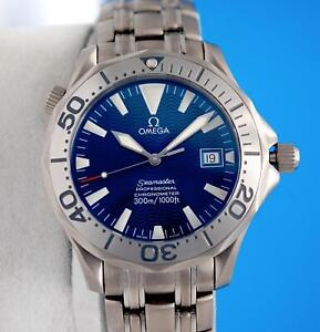 Mens Omega Seamaster Titanium 300M Professional Chronometer watch 41MM - 2231.80