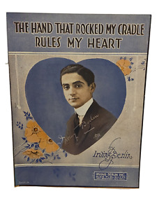 New ListingAntique 1919 The Hand That Rocked My Cradle Rules My Heart Sheet Music