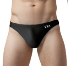VXA men's swim brief unlined front, low rise, racer cut bikini swimwear (S-XXL)
