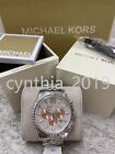 Michael Kors MK8515 Lexington Silver Crystal Pave Stainless Steel Women's Watch