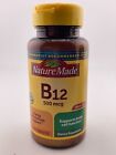 Nature Made Vitamin B-12 500 mcg Energy/Metabolism/Brain 200 Tablets Exp 08/2025