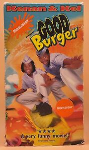 Good Burger VHS 1997 Nickelodeon Orange Tape **Buy 2 Get 1 Free**