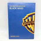 Black Mass - DVD Screener - For Your Consideration FYC - Oscars Promotional