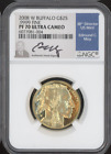 2008 W Gold Buffalo G$25 NGC .9999 Gold PF 70 Ultra Cameo Proof NGC