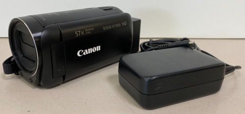 (MA6) Canon VIXIA HF R800 Camcorder Black 57x Zoom 32x Optical Zoom