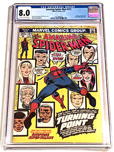 Amazing Spider-Man #121 CGC 8.0 1973 Key Issue - Death of Gwen Stacy