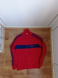 Mens Vintage Adidas Navy Red Track Jacket Blokecore Yugoslavia Fits Size XL