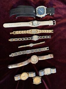 Fossil Watches, Seiko, Timex, Lot