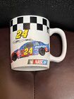 Jeff Gordon NASCAR Driver Collection Mug 2004 Cream Color #24 Car - EUC