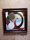 New ListingModern Abstract Oil Painting Esteban Vicente oil  and  paper  collage