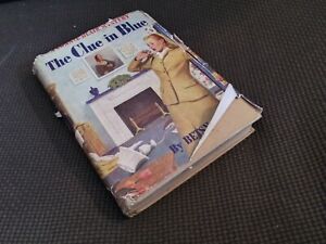 Connie Blair Mystery #1 The Clue in Blue Betsy Allen Dustjacket