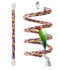 Bird Rope Perch Parrot Toys Bungee Rope Climbing Swing Perches for Parrot Cage