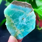 38G Natural small blue hemimorphite crystal larimar raw quartz specimen Healing