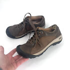 Women's KEEN Presidio II Shoes brown leather work outdoors size 8  Hiking Active