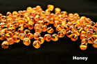 Natural Baltic Amber Beads Natural Loose BQ Beads 4.5-6mm 50-100-200 Pcs Honey