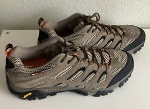 NIB Merrell Men's Moab Ventilator Hiking Shoes, Walnut, Size 14, J86595