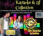 Professional Karaoke Songs and DJ Collection - USB Hard Drive - STUDIO QUALITY