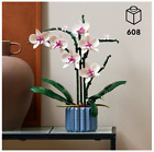 Icons Orchid 10311 Artificial Plant Building Set with Flowers, Gift, Home Décor
