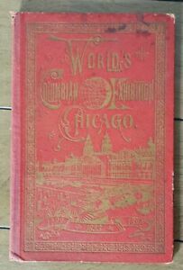 Worlds Fair Columbian Exposition Photographic View Album 1893 - Rare-Stunning!