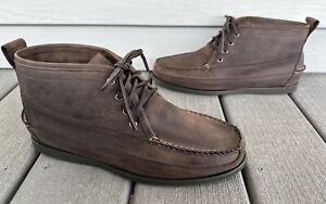 LL Bean Men’s Size 11 Signature Series Jackman Ranger Chucka Moccasin Boots