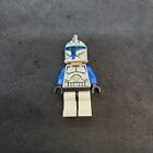Vintage LEGO Star Wars Captain Rex Minifigure Keychain SOME WEAR