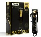 Wahl Magic Clip Clipper 5 star Series Cordless #8148-100 Black/Gold NEW OPEN BOX