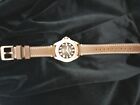 Shinola The Bronze Monster GMT Leather Strap Watch Set 40mm S0120273328
