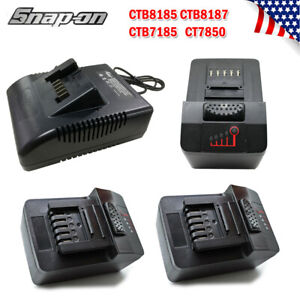 Snap on 18V 4.0Ah Battery / Charger CTB8185 CTB7185 CTB8187 CT7850 CT8850 CTC720