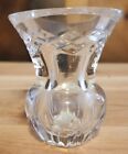 Vintage Crystal Glass Toothpick Holder - Bud Vase - 2.75